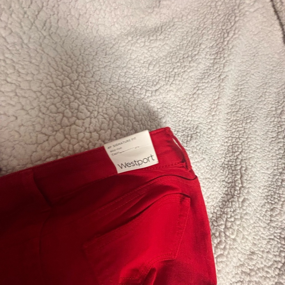 Dressbarn Bright Red Pants